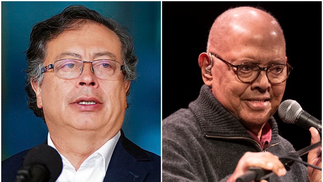 Presidente Gustavo Petro y Pablo Milanés