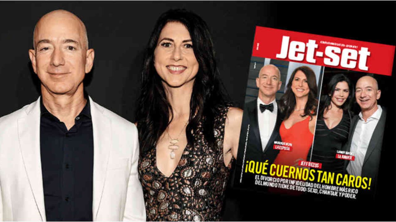 Bezos anunció en enero su divorcio de la escritora y activista MacKenzie Tuttle, la madre de sus cuatro hijos, luego de 25 años de matrimonio