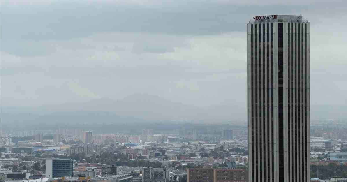 Panorámica de la ciudad de Bogotá.