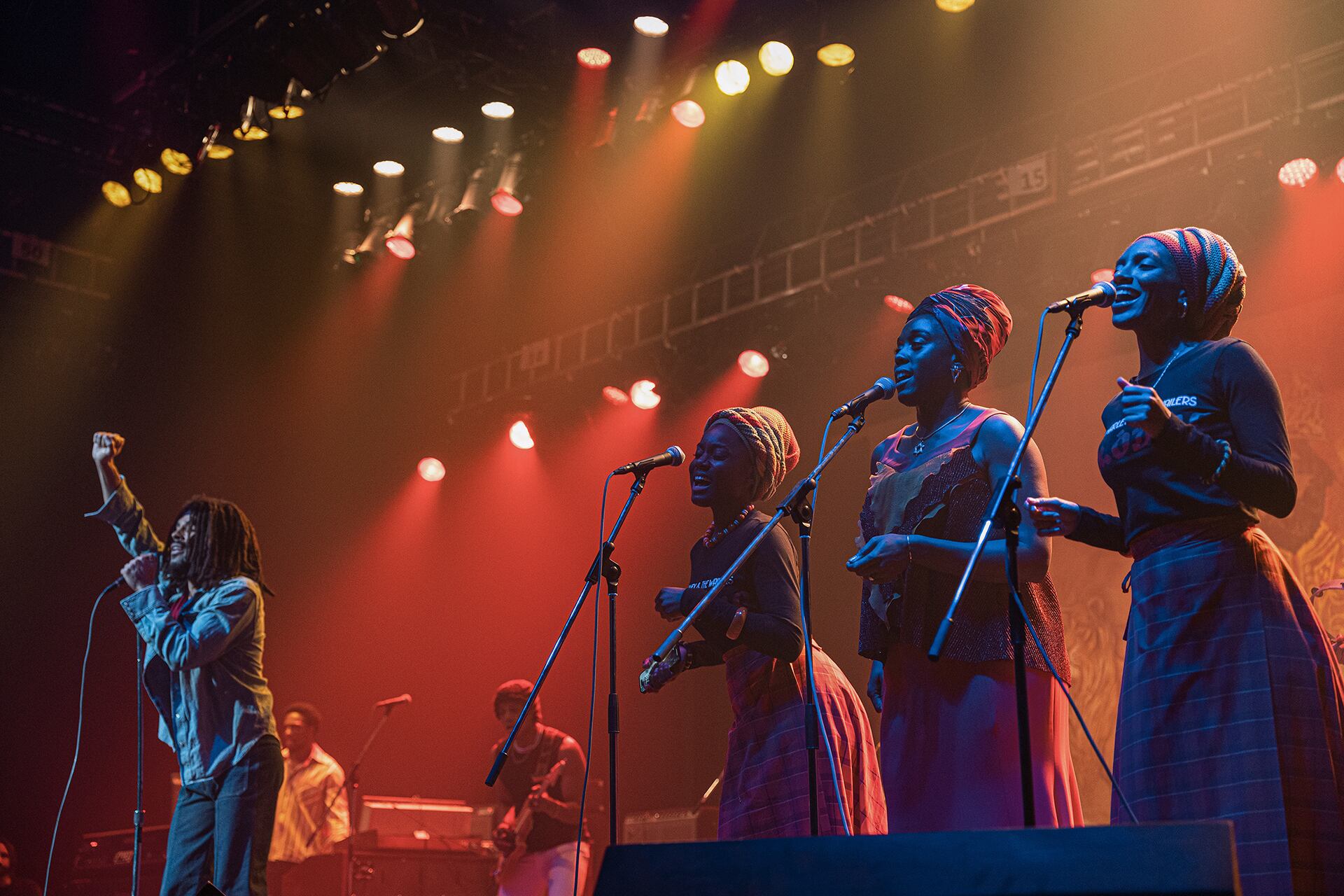 En concierto, Marley brillaba...