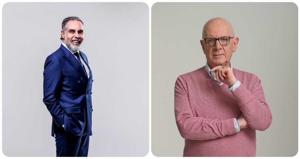 Armando Benedetti y Felipe Zuleta.