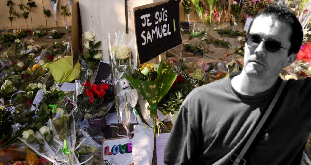 Samuel Paty, el profesor decapitado en Francia por enseñar caricaturas de Mahoma en clase