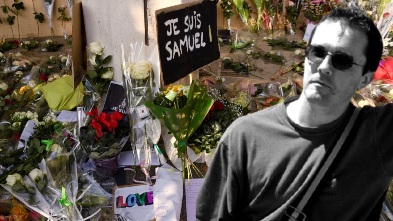 Samuel Paty, el profesor decapitado en Francia por enseñar caricaturas de Mahoma en clase