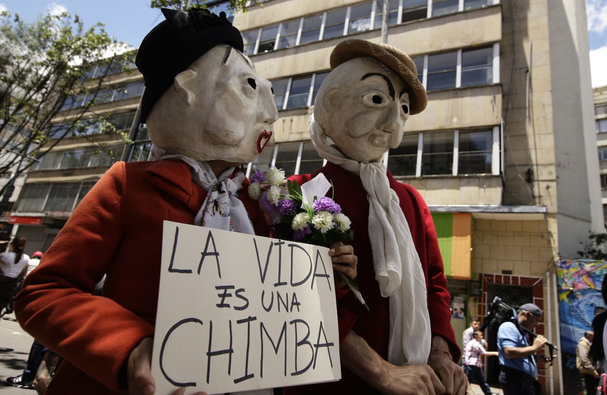 Imágenes de la ciudad de Bogotá.