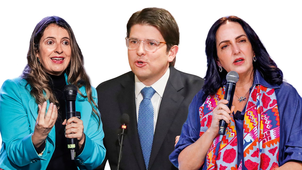 Paloma Valencia, Miguel Uribe y María Fernanda Cabal.