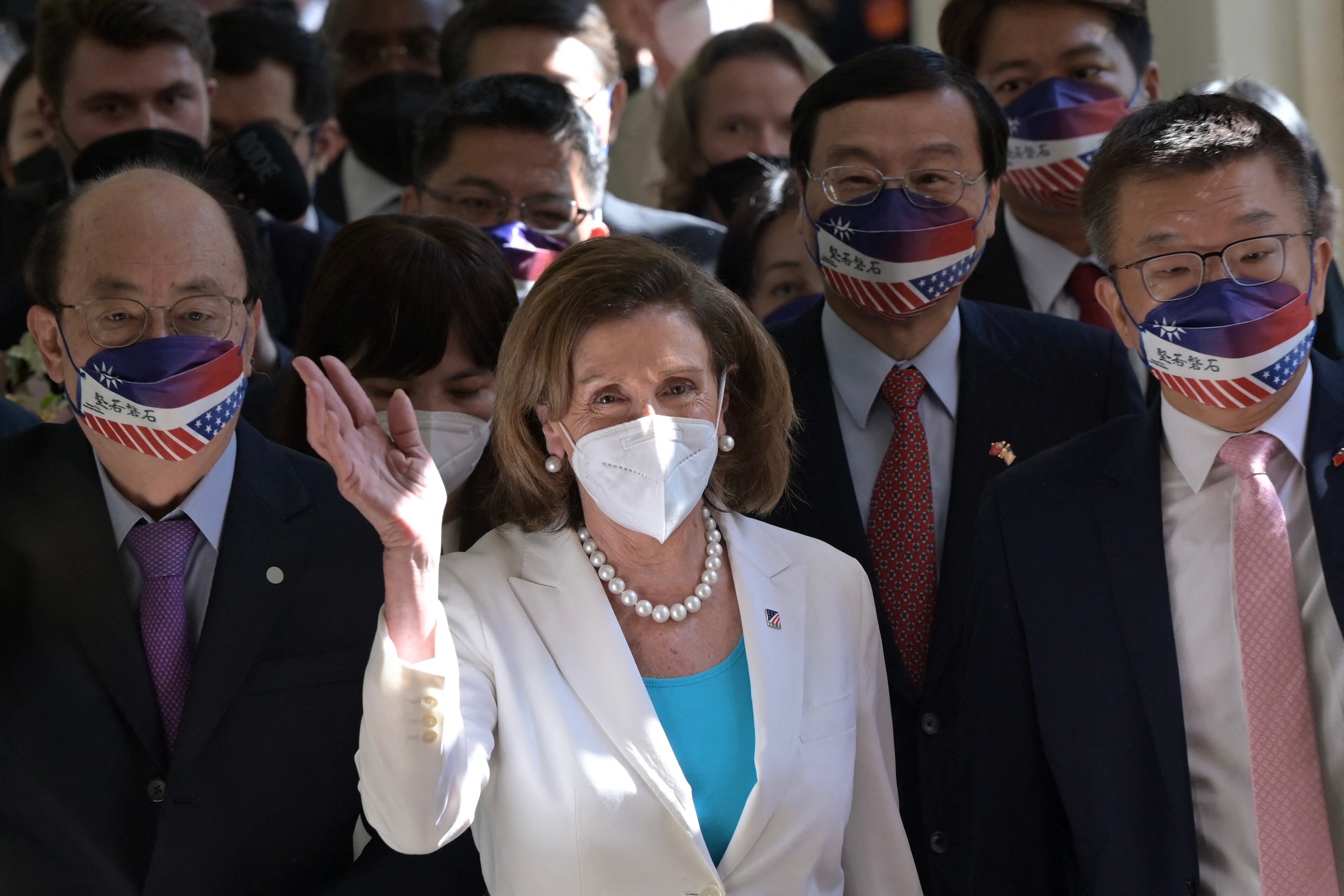 Nancy Pelosi en Taiwán