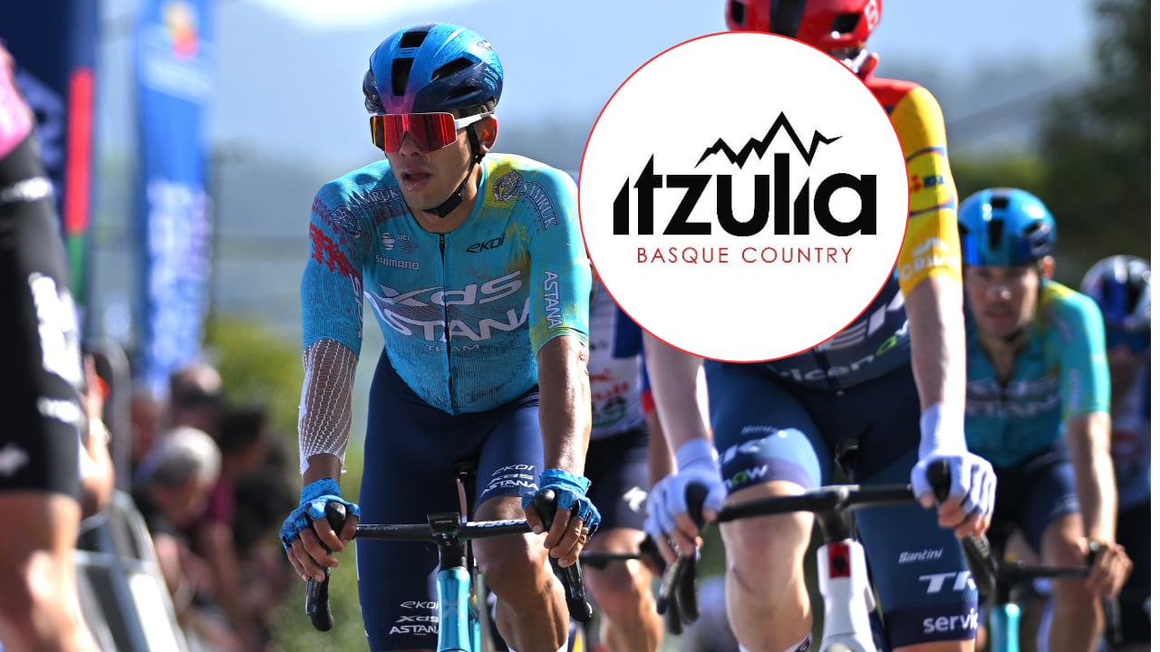 Harold Tejada se posicionó de gran forma en el top 10 de la Vuelta al País Vasco 2026