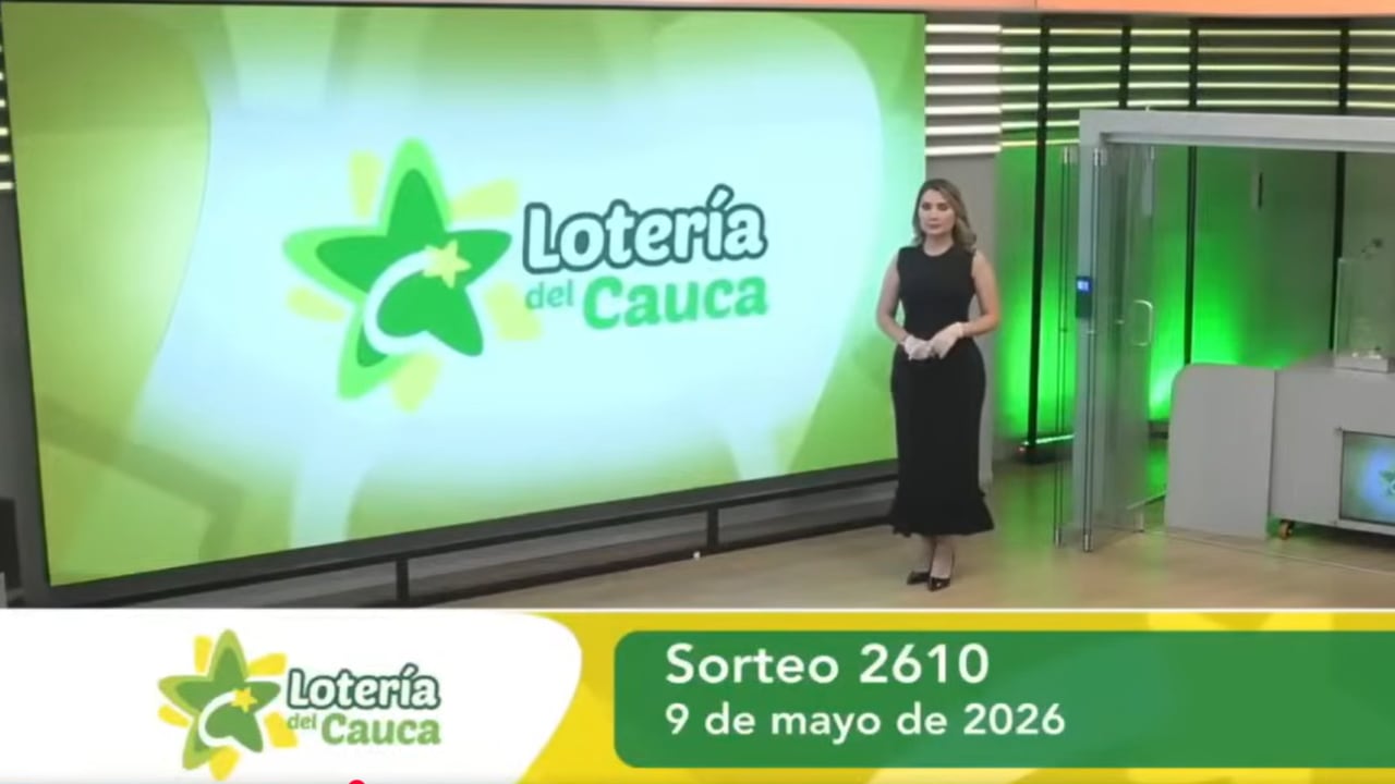 Lotería del Cauca del 9 de mayo de 2026.