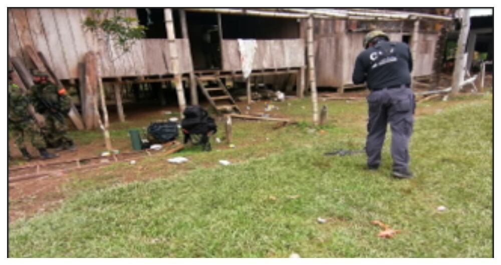 Agente del CTI en Altos del Remanso.