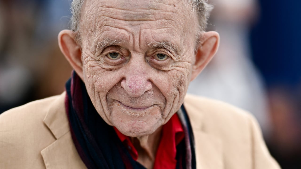 Frederick Wiseman en promoción de su filme 'Law and Order' en el Festival de Cannes 2024.