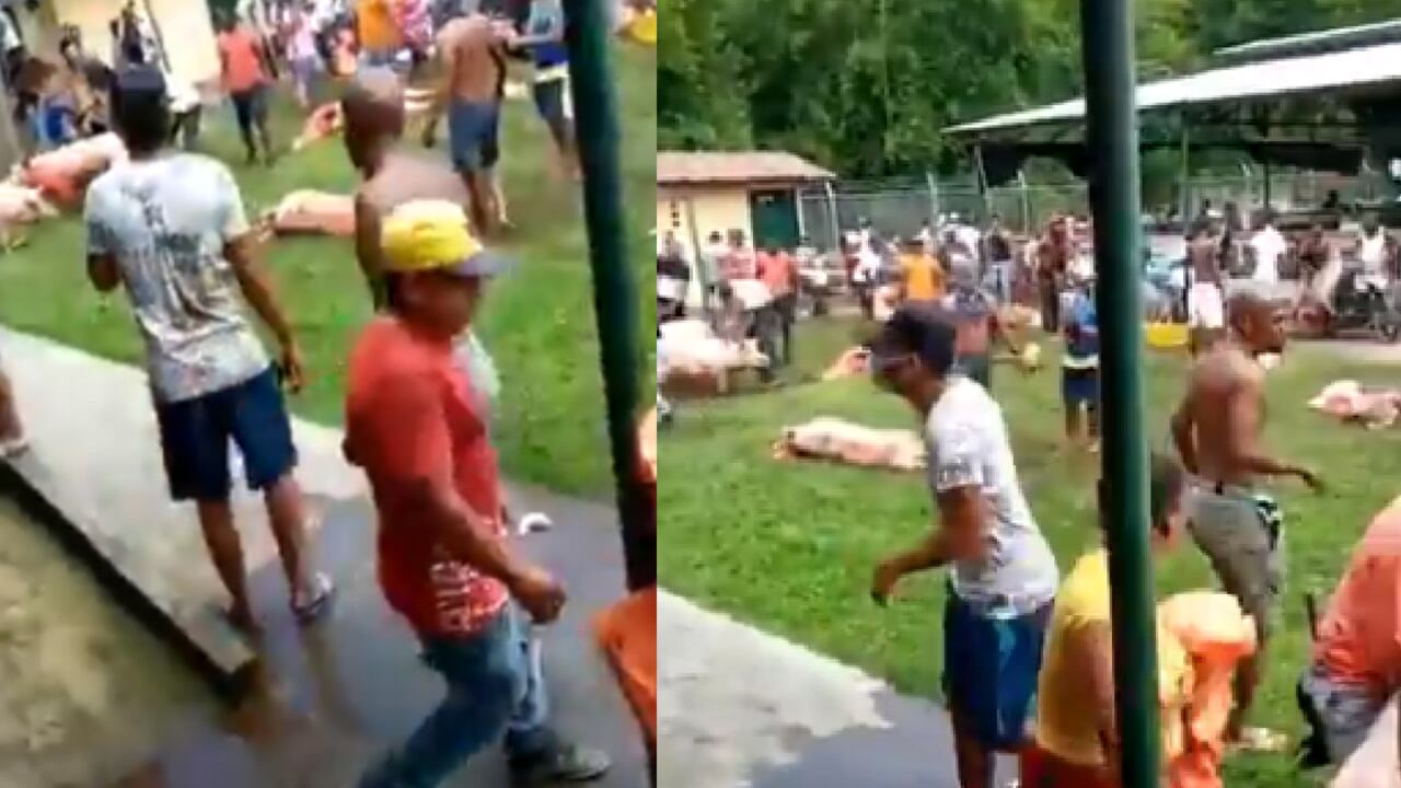 Pantallazo video denuncia Twitter: @jorgebohmer