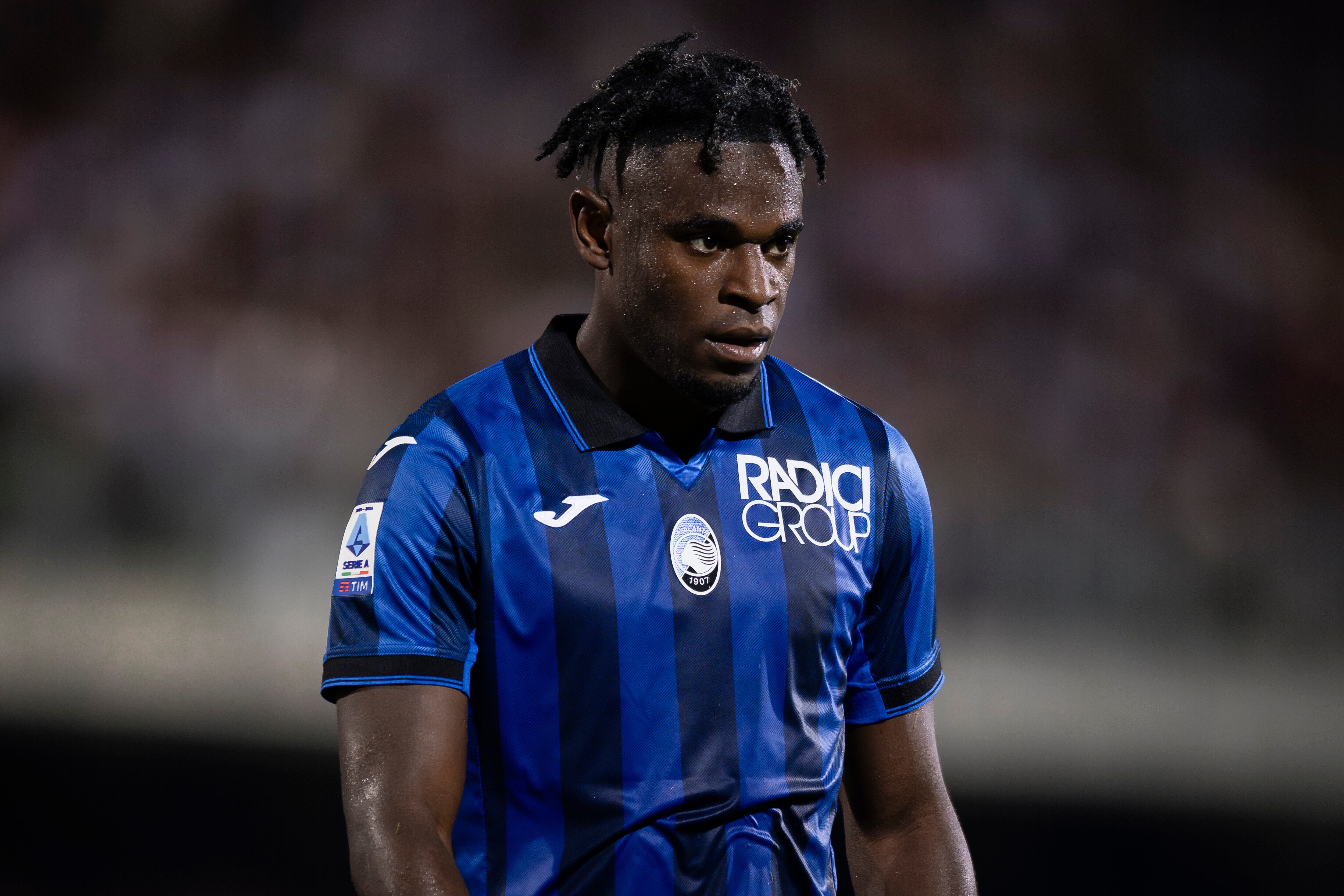 Duván Zapata, delantero del Atalanta.