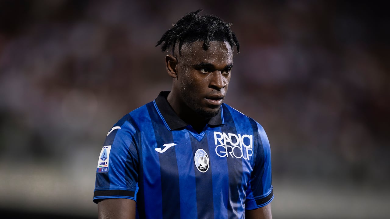 Duván Zapata, delantero del Atalanta.