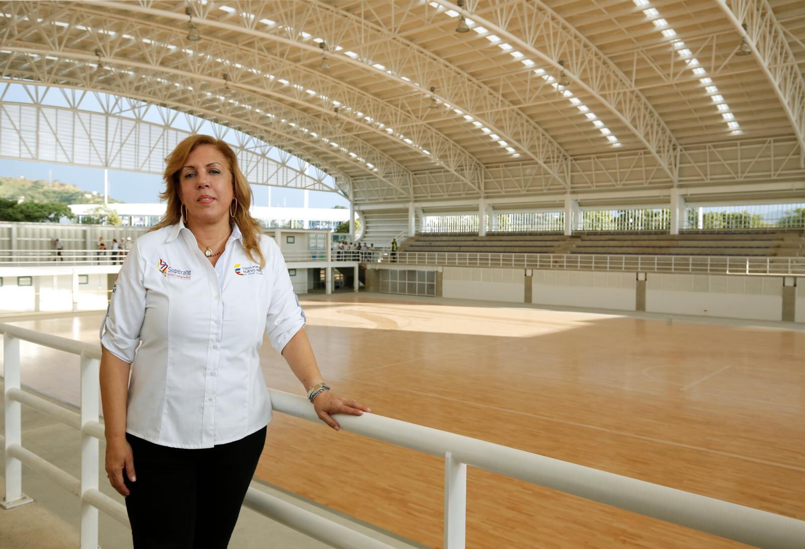 Clara Luz Roldán, gobernadora del Valle del Cauca.