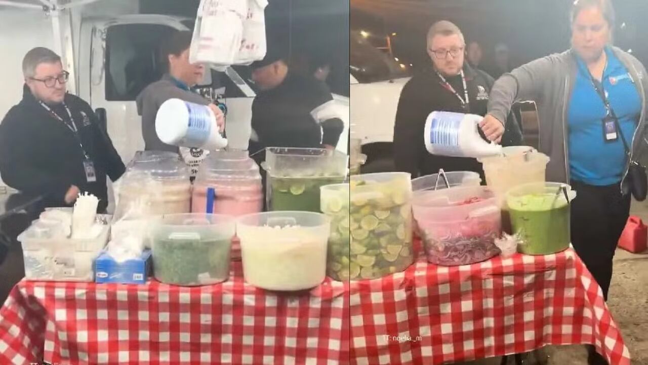La inspectora vertió cloro en la comida del puesto ambulante, en Denver.