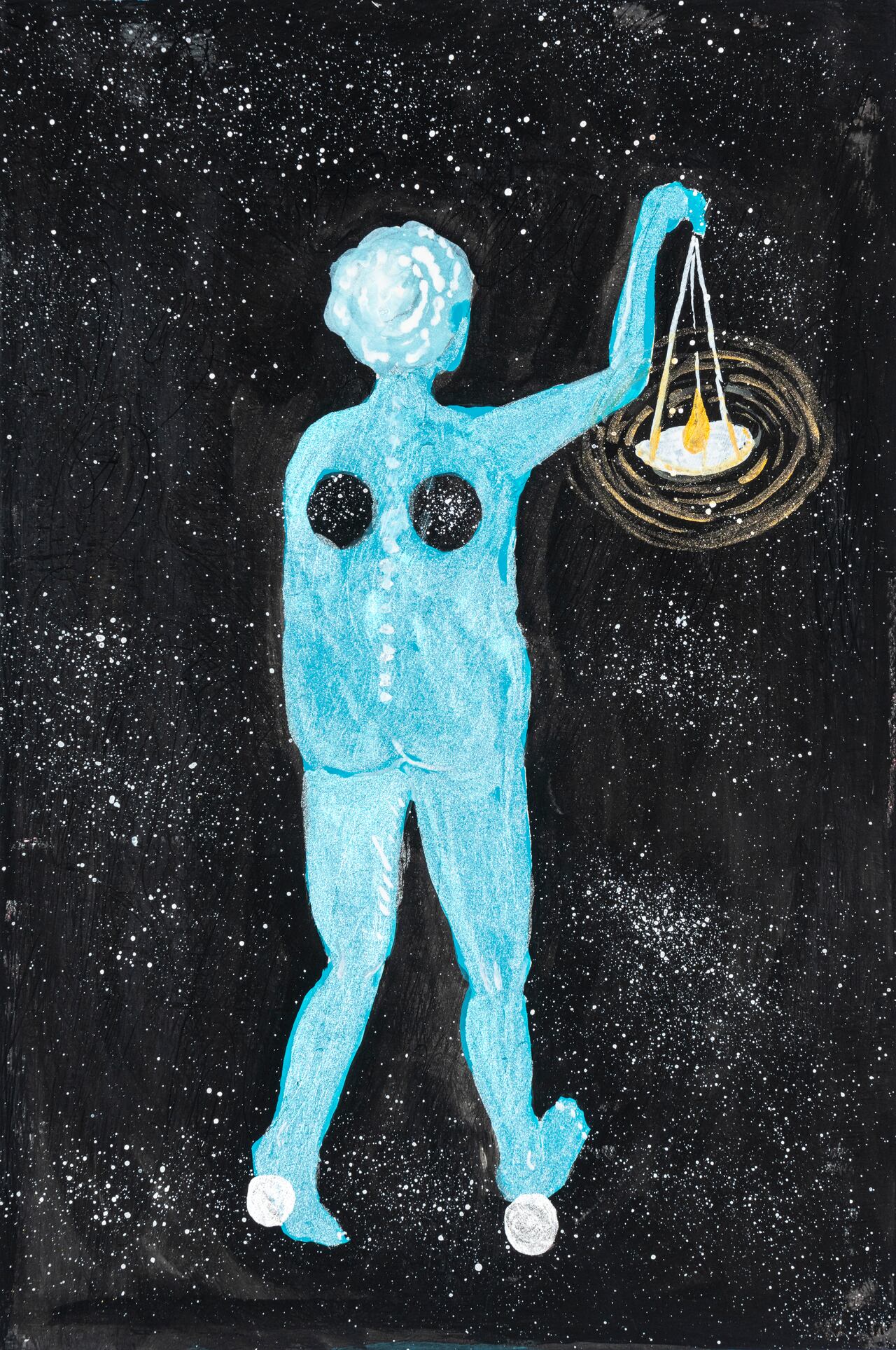 "En sus senos lo que hay son huecos, y por esos huecos pasa la vida, el agua, el aire, el fuego, crecen plantas, la atraviesan las aves y los rayos del sol.", nos dice Luz Lizarazo sobre sus Ágatas, que estarán en Malta hasta el 31 de mayo.