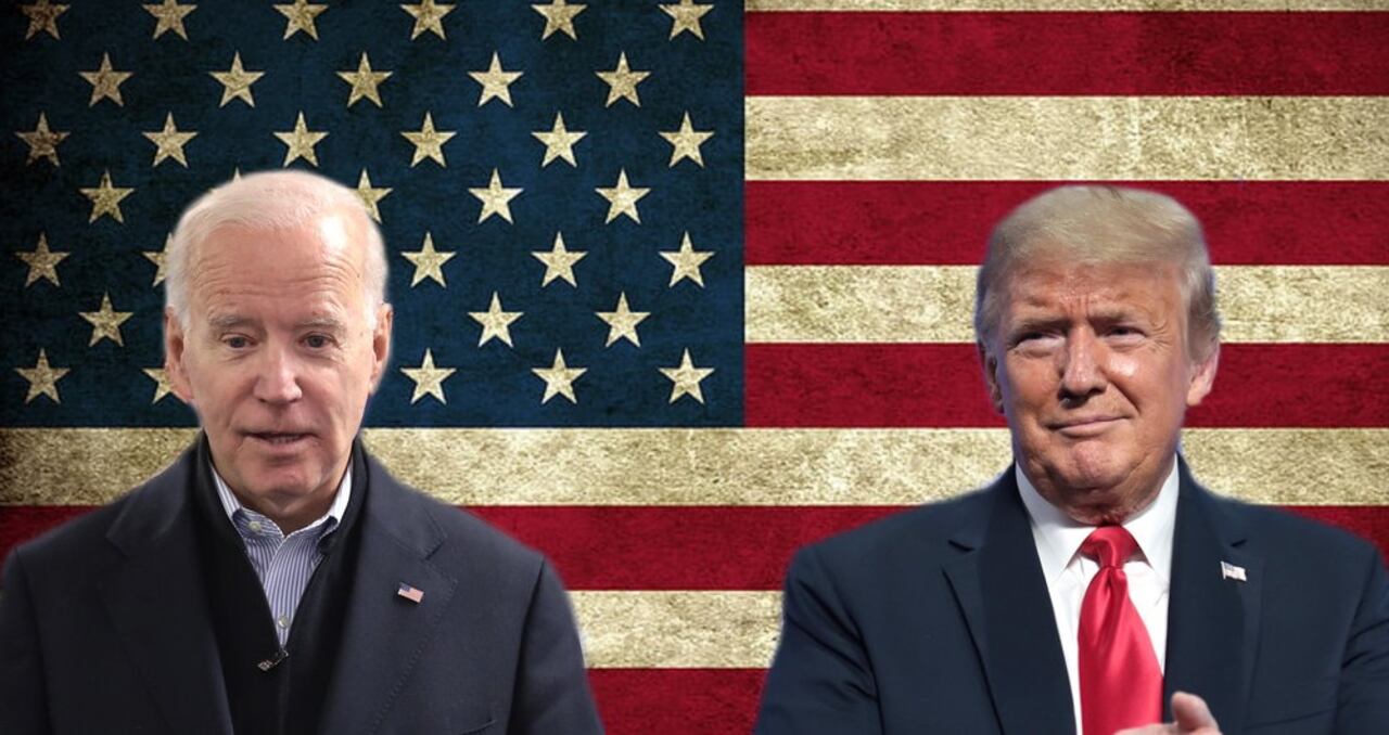 Donald Trump y Joe Biden