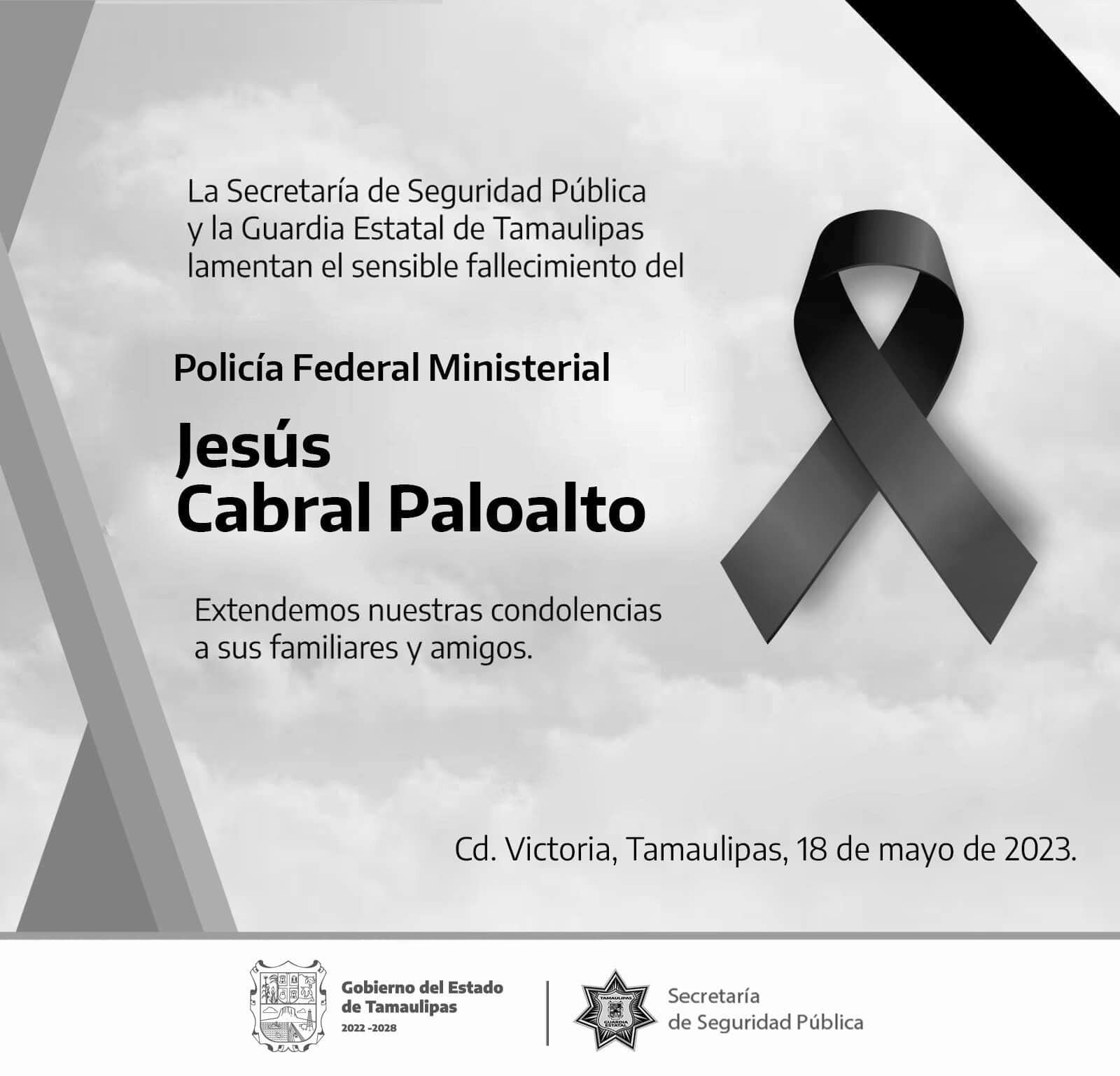 Policía fallecido en México.