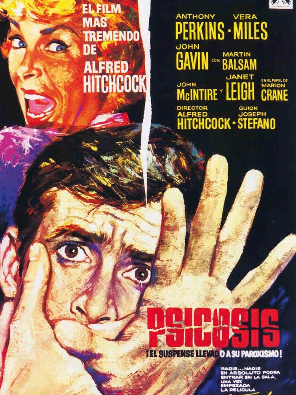 Cartel de Psicosis.