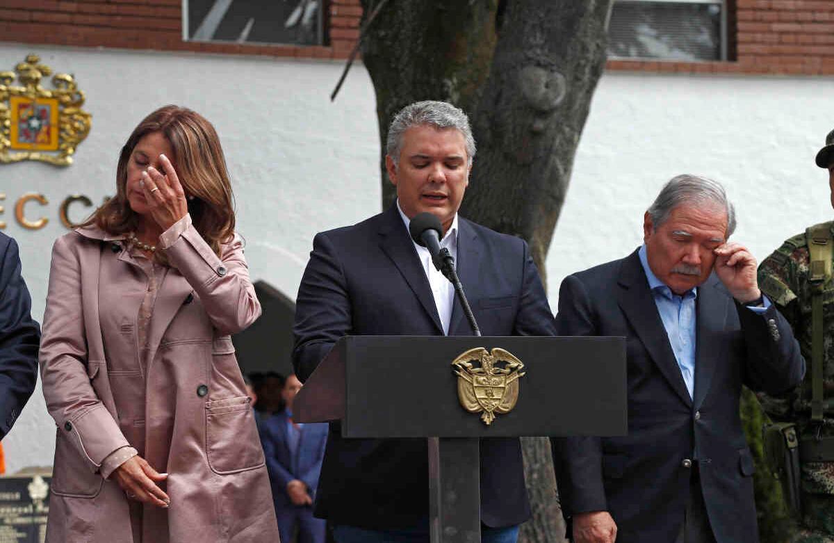 Tras la explosión este jueves en la capital, el presidente Iván Duque suspendió el Consejo de Seguridad que iba a adelantar en Quibdó, Chocó foto: León Darío Peláez/Semana