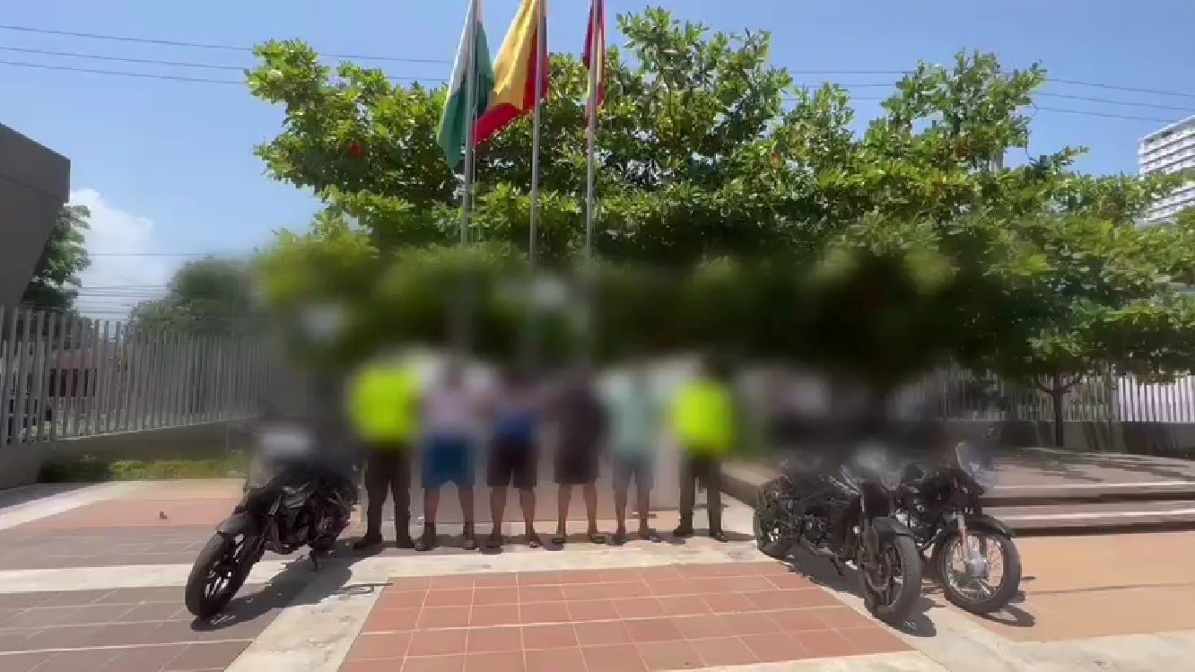 Capturados por robo en Cartagena