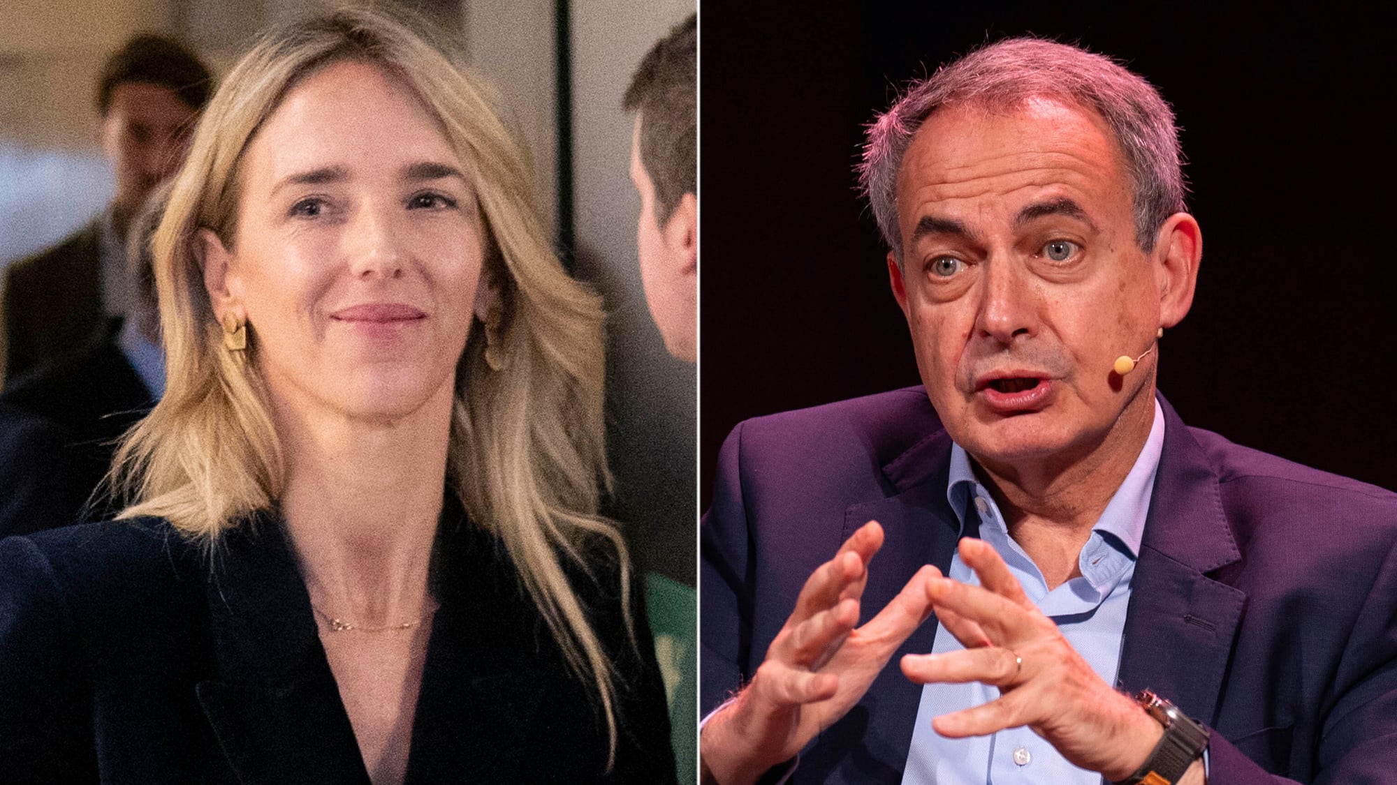 Cayetana Álvarez, osé Luis Rodríguez Zapatero