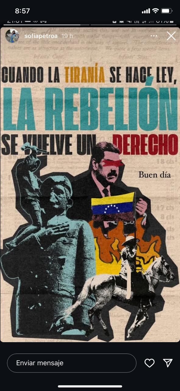 Historia subida por Sofia Petro