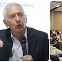 El ministro Guillermo Alfonso Jaramillo y el evento que se desarrolla en Cartagena.