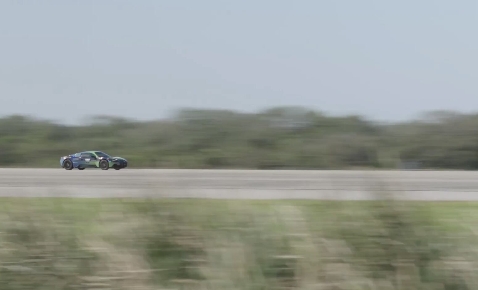 El Maserati MC20 logró un nuevo récord de velocidad en conducción autónoma.