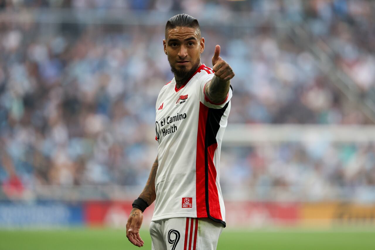 Cristian Arango, colombiano al servicio de San Jose Earthquakes.