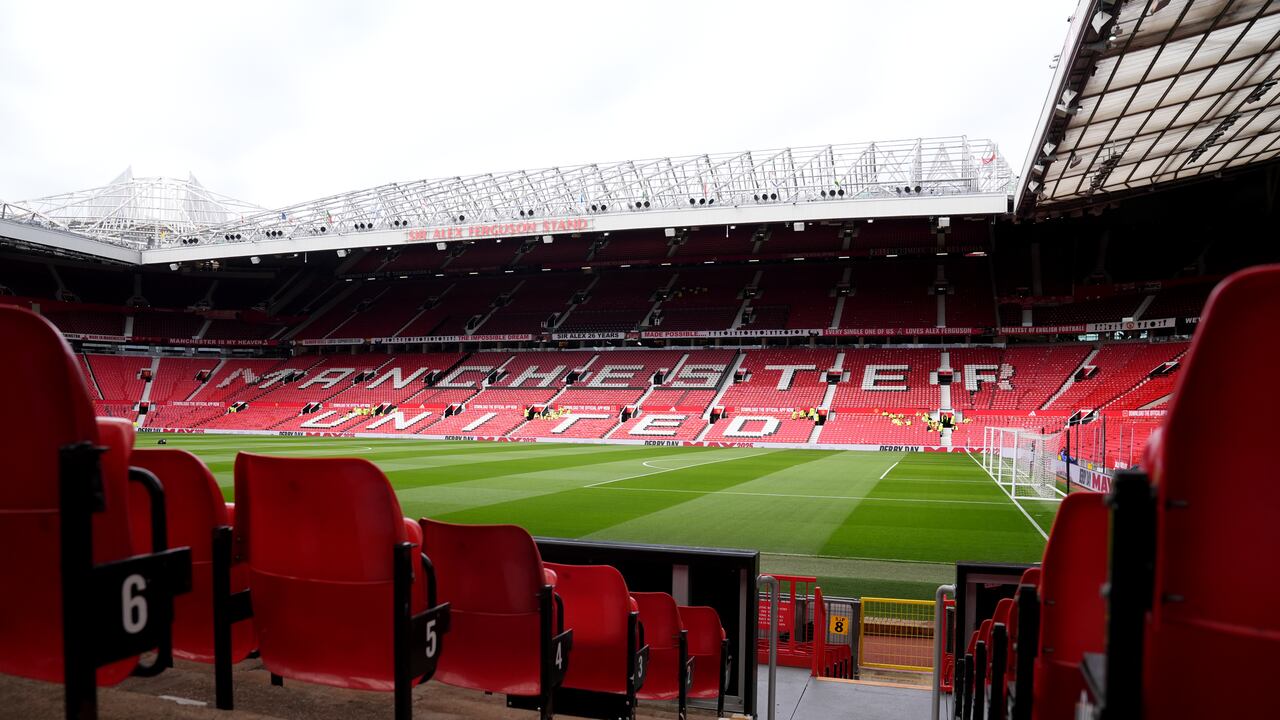Vista general de Old Trafford, estadio del Manchester United