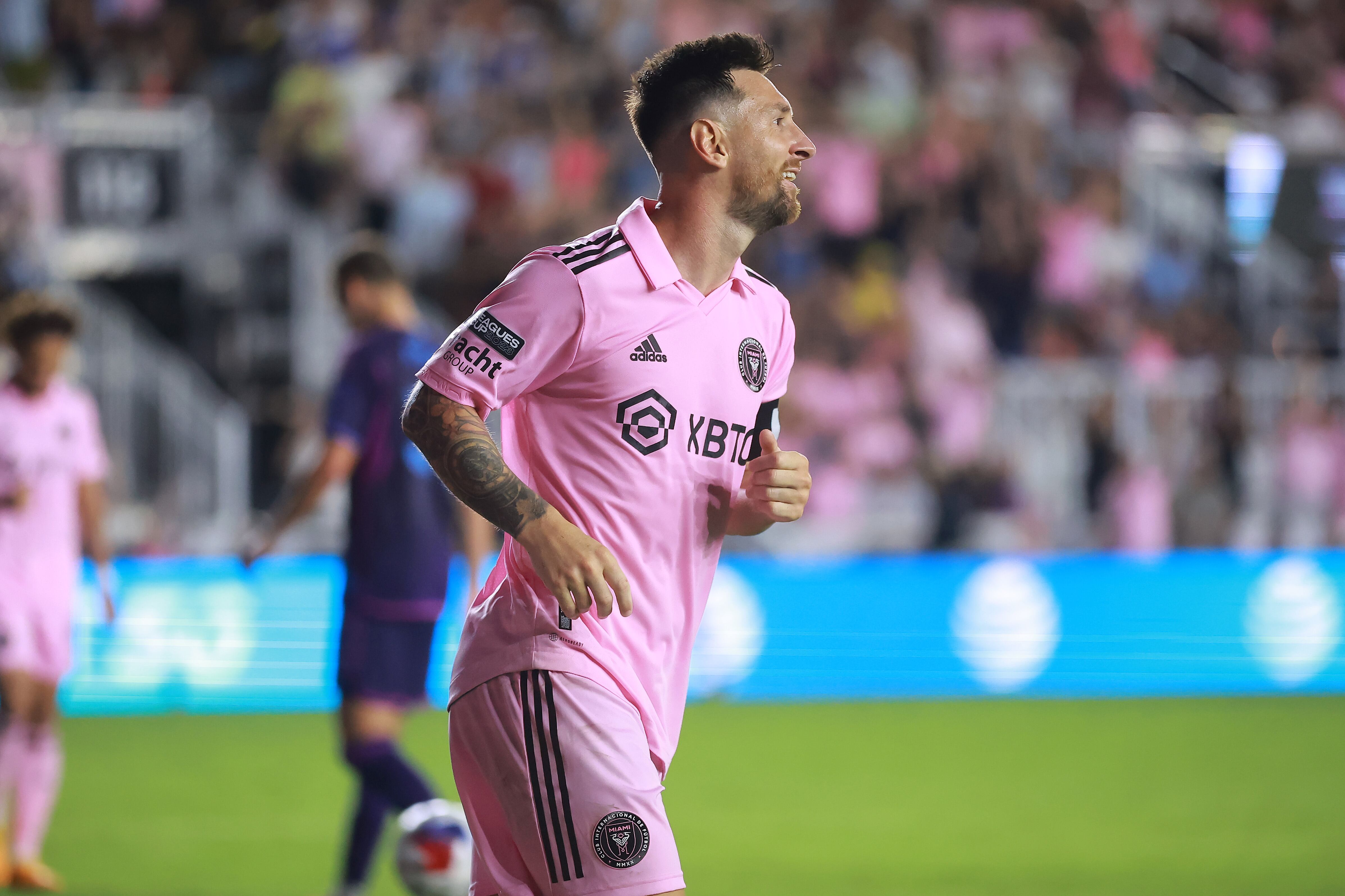 Lionel Messi anotó su séptimo gol con Inter de Miami.