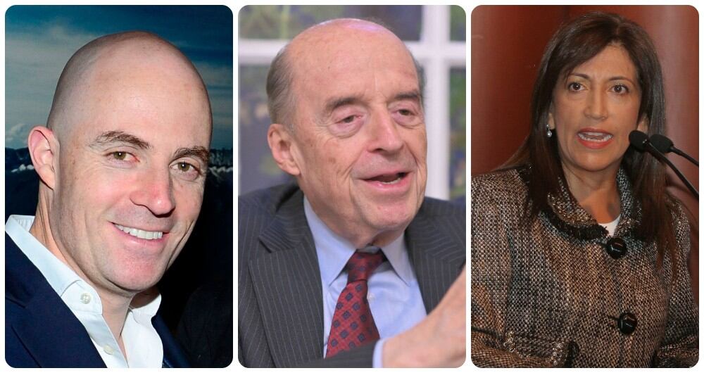 Jorge Leyva, Álvaro Leyva y Martha Lucía Zamora.