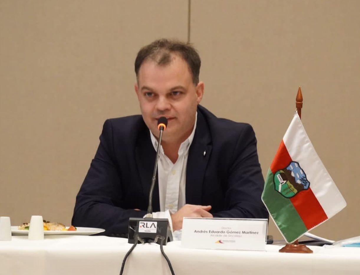 Andrés Gómez, alcalde saliente de Sincelejo.