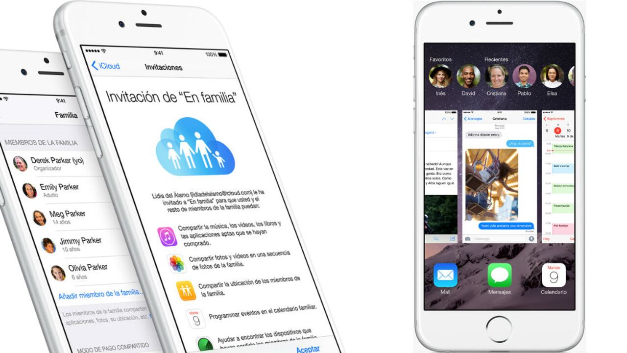 El sistema operativo está disponible para iPhone 4S y iPad 2 en adelante.