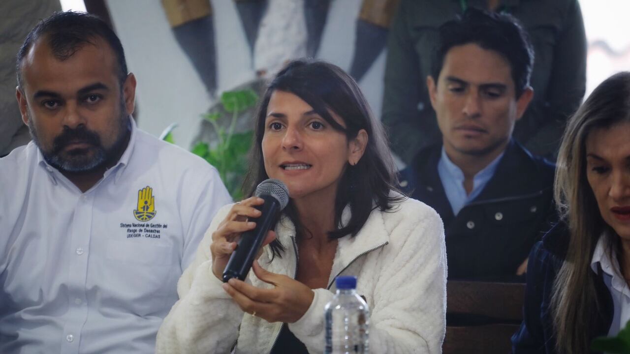 Irene Vélez, ministra de Minas y Energía, en el PMU por la emergencia del gas.