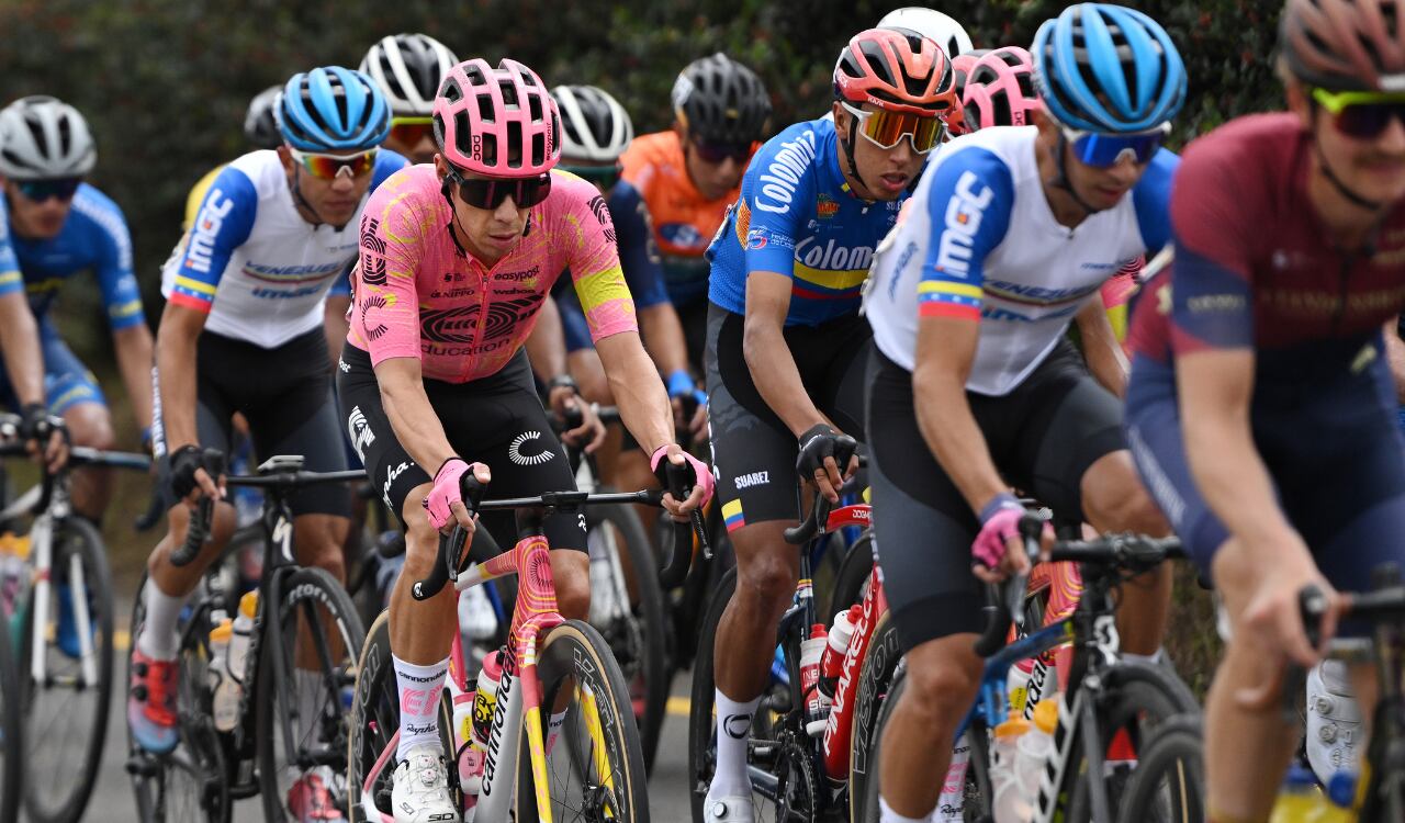Rigoberto Urán y Egan Bernal se fajaron una gran etapa 3 en Colombia