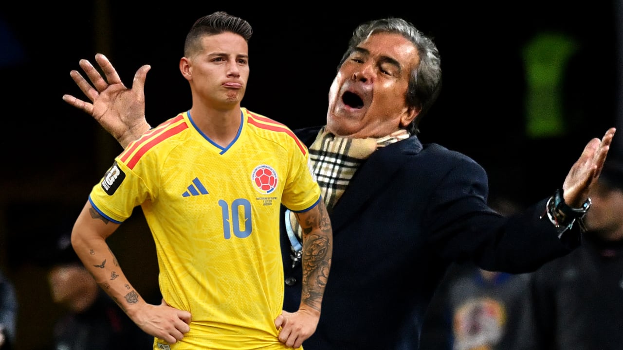 Jorge Luis Pinto está en desacuerdo de una continuidad de James Rodríguez en la Selección Colombia.