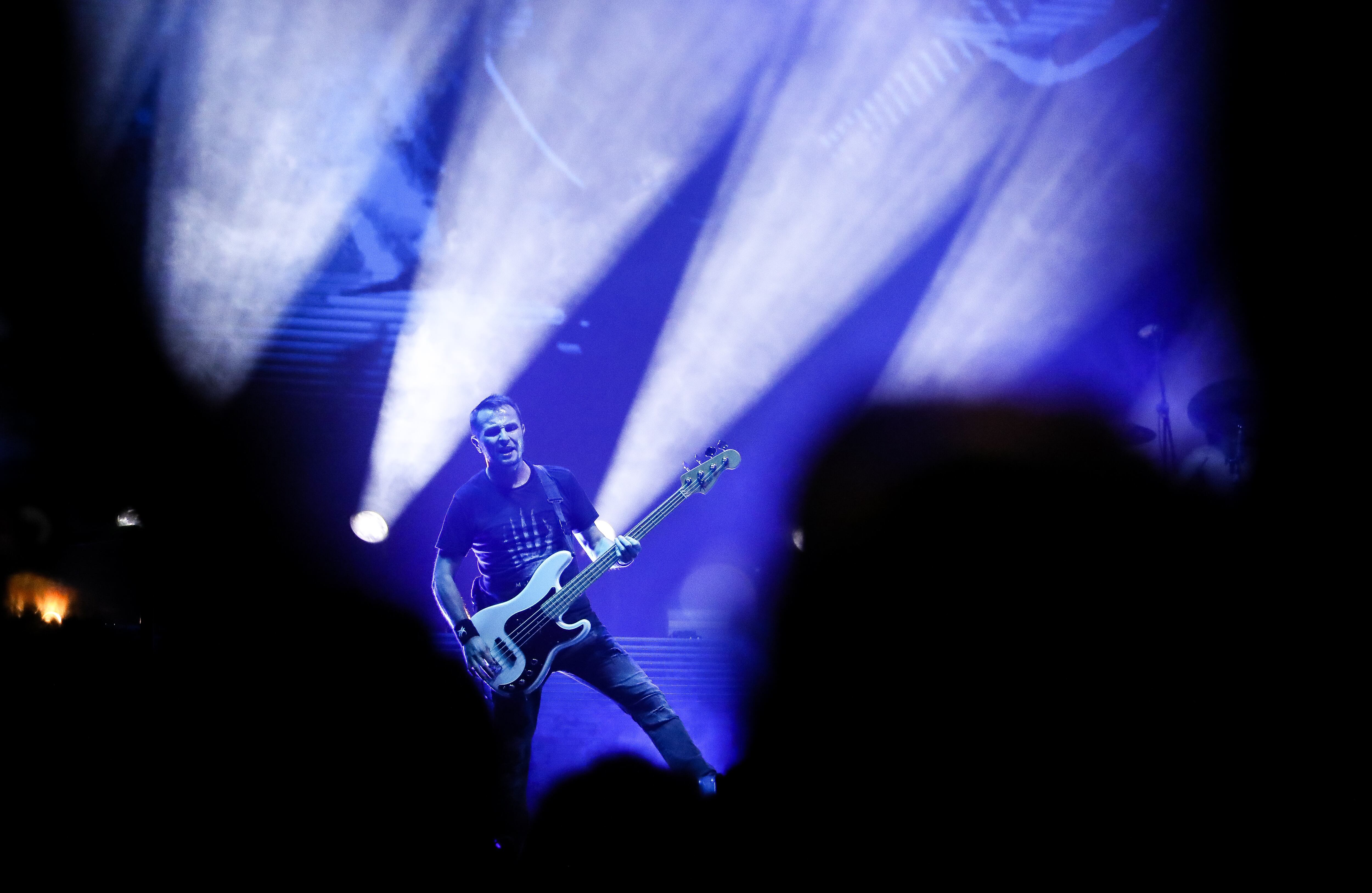 Gojira la banda francesa de death metal que se presentó en el Movistar Arena el 22 de noviembre.