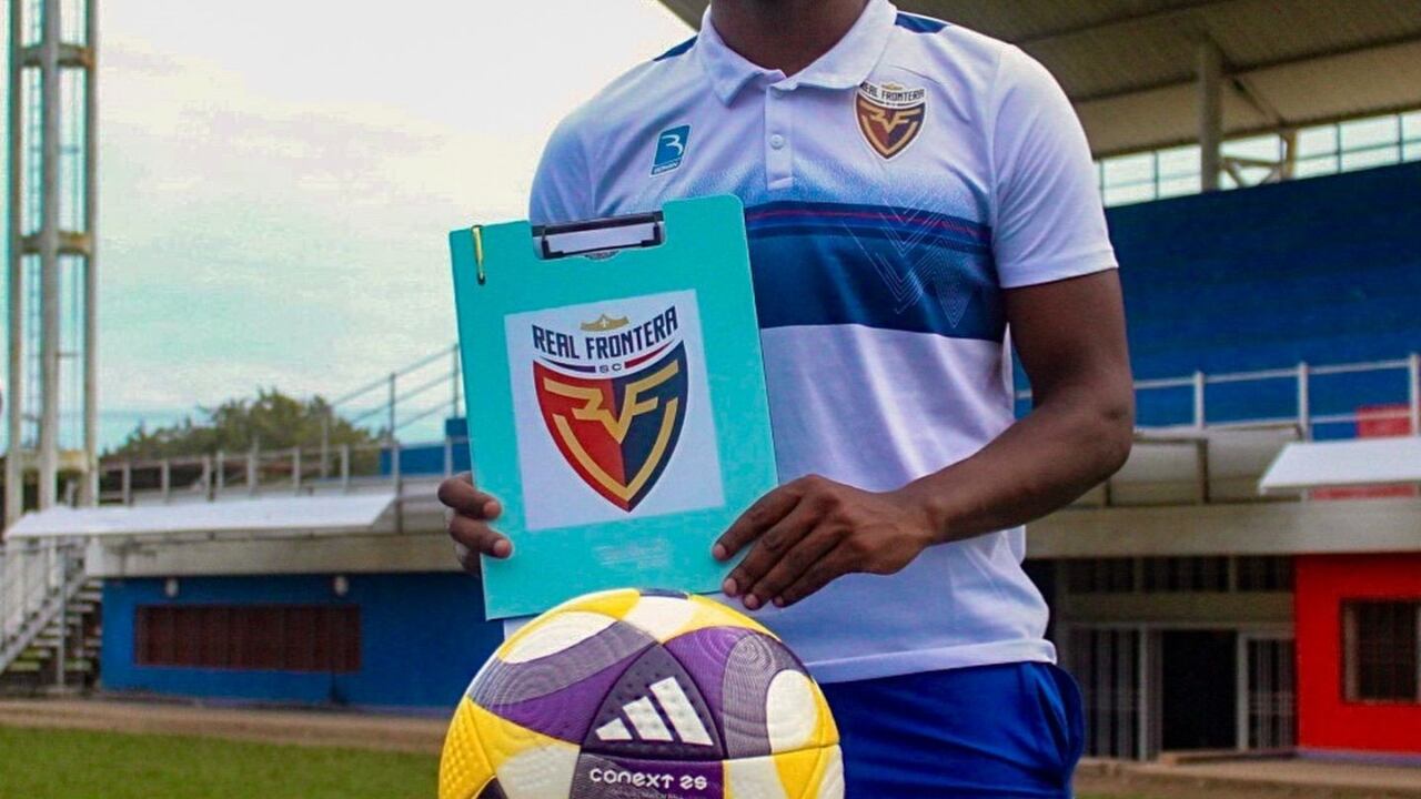 Real Frontera, de Venezuela, fue el club que firmó al creador de contenido colombiano como jugador profesional