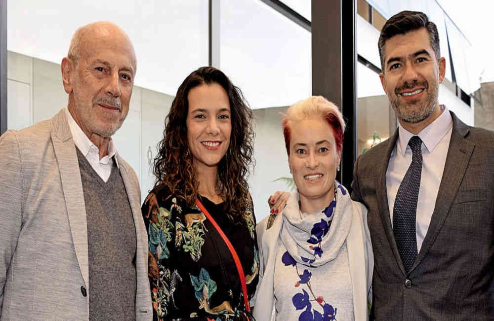 Alonso Garcés, Catalina Acevedo, Federica Salazar y Felipe Gómez.
