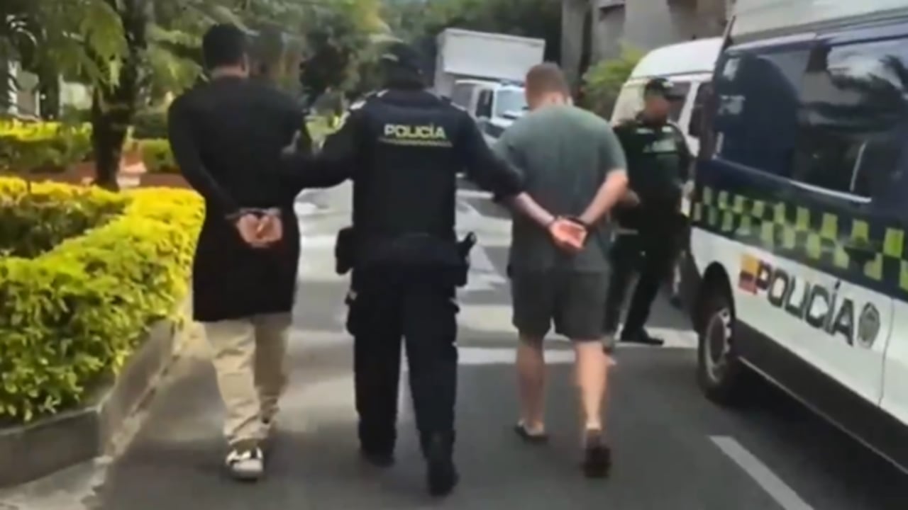 Dos depredadores sexuales denunciaron ser víctima de hurto en Medellín y terminaron siendo detenidos.