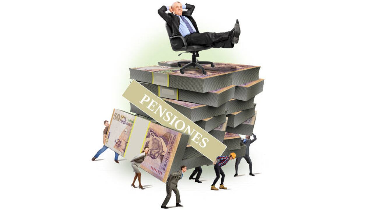 el país tendrá que destinar 41,1 billones de pesos del presupuesto de 2018 para financiar las pensiones de unos pocos