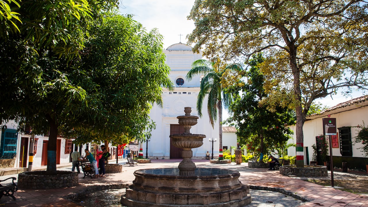 Santa Fe de Antioquia in Colombia