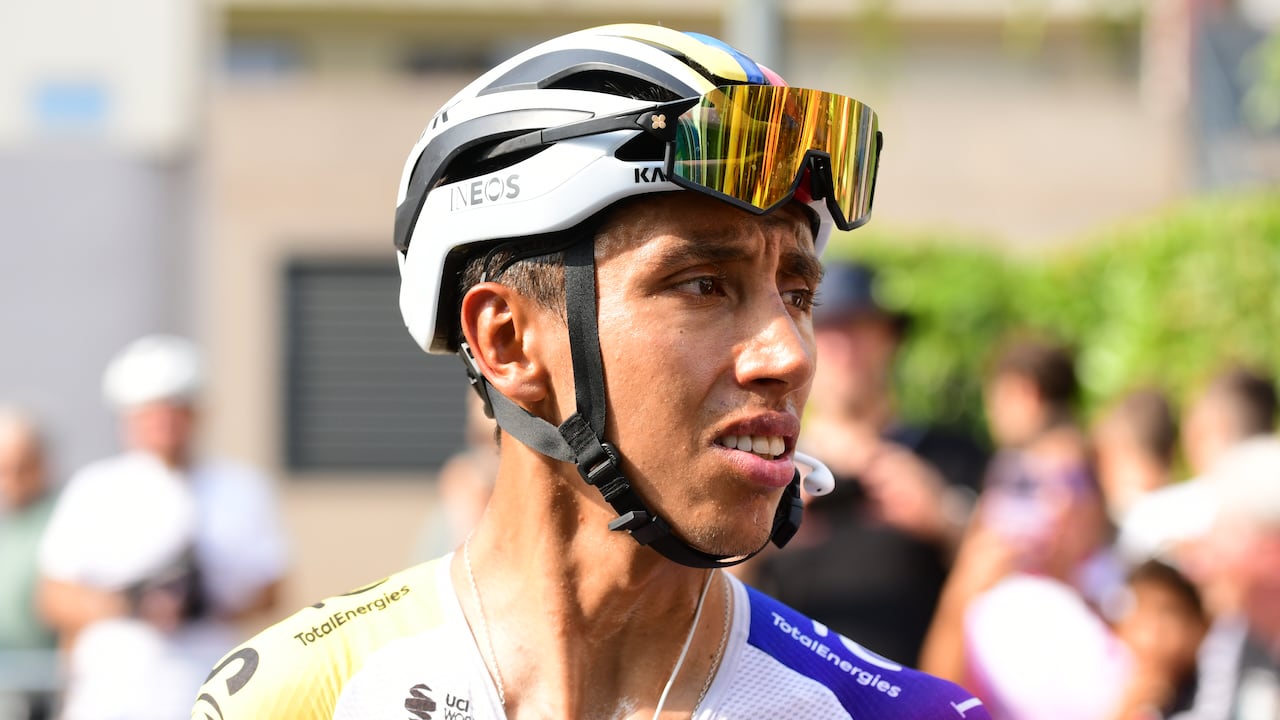 Egan Bernal, ciclista colombiano del Ineos Grenadiers.