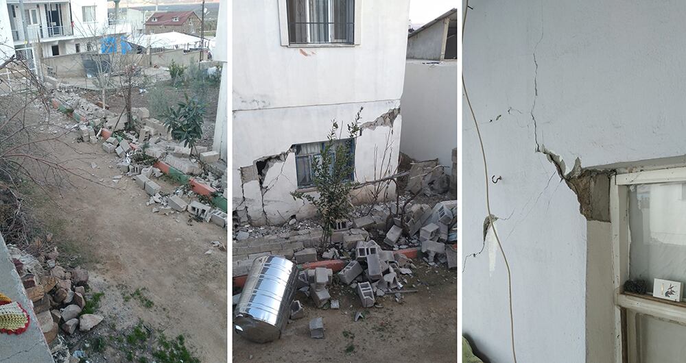 Los supermercados que no fueron destruidos quedaron desérticos. 