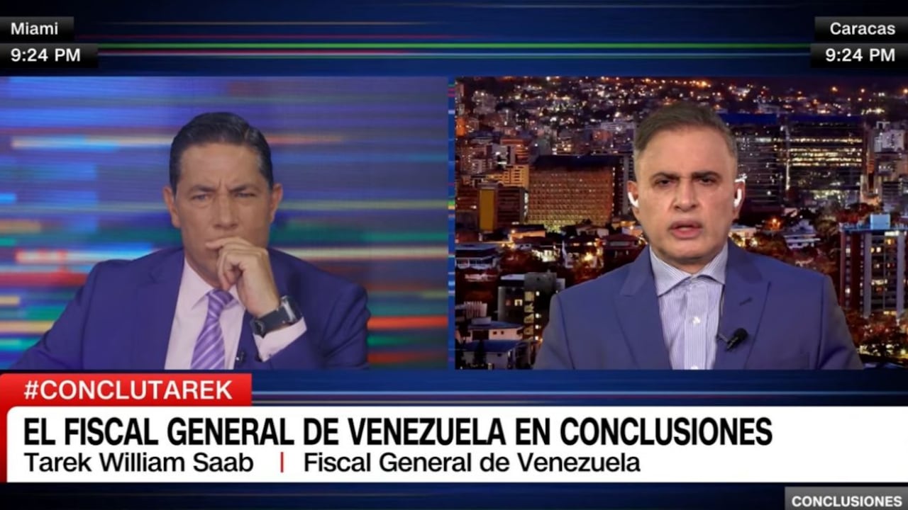 Fernando del Rincón, entrevista en su programa "Conclusiones" al Fiscal General de Venezuela, Tarek William Saab