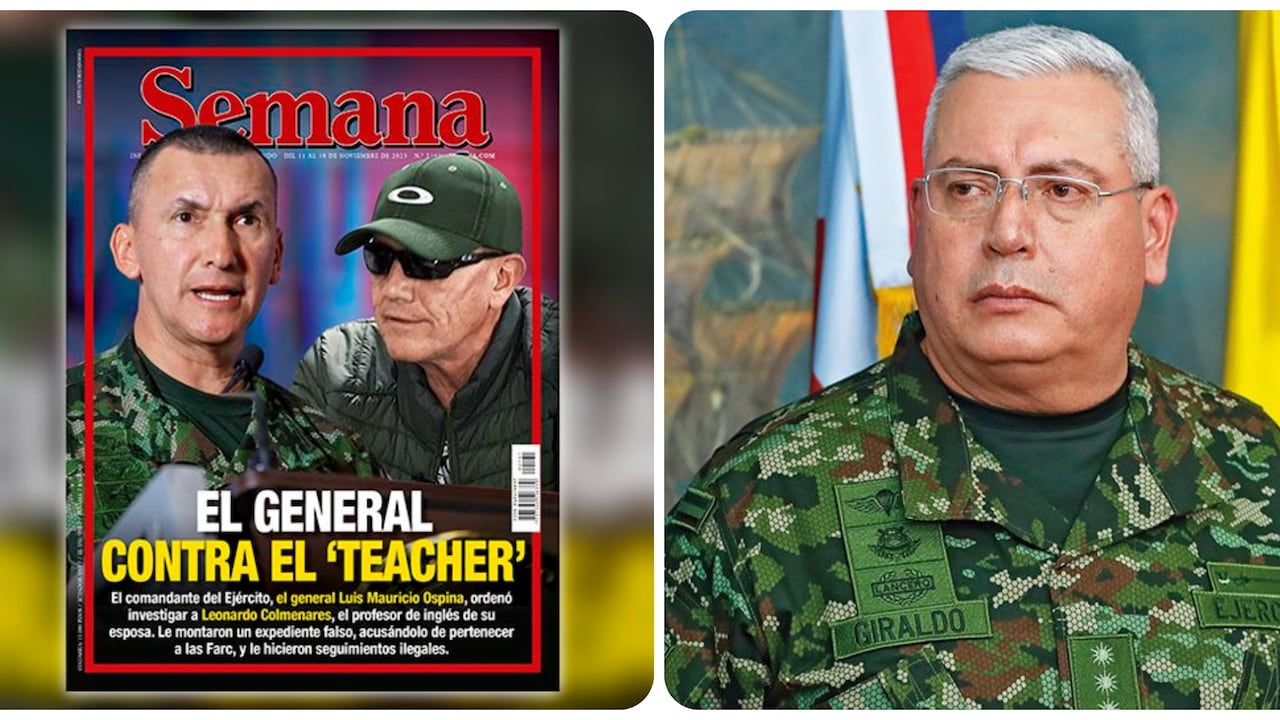 El general Helder Giraldo ordenó una investigación por los seguimientos al profesor de inglés.