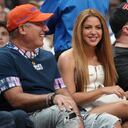 Shakira asiste al tercer juego de las finales de la NBA de 2023 entre los Denver Nuggets y los Miami Heat el 7 de junio de 2023 en el Kaseya Center de Miami, Florida.