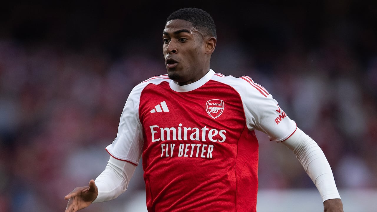 Christian Mosquera, jugador del Arsenal.